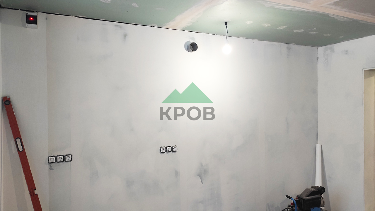 обои в каркасном доме