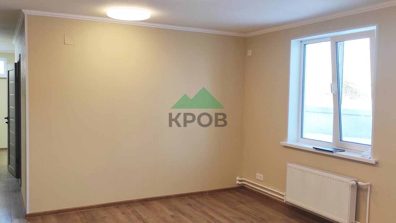 гостиная в каркасном доме