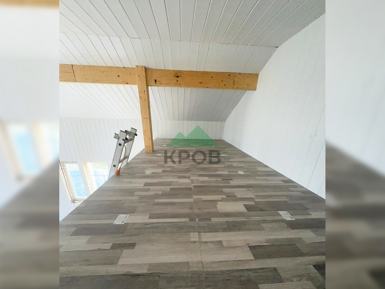 лофт в каркасном доме